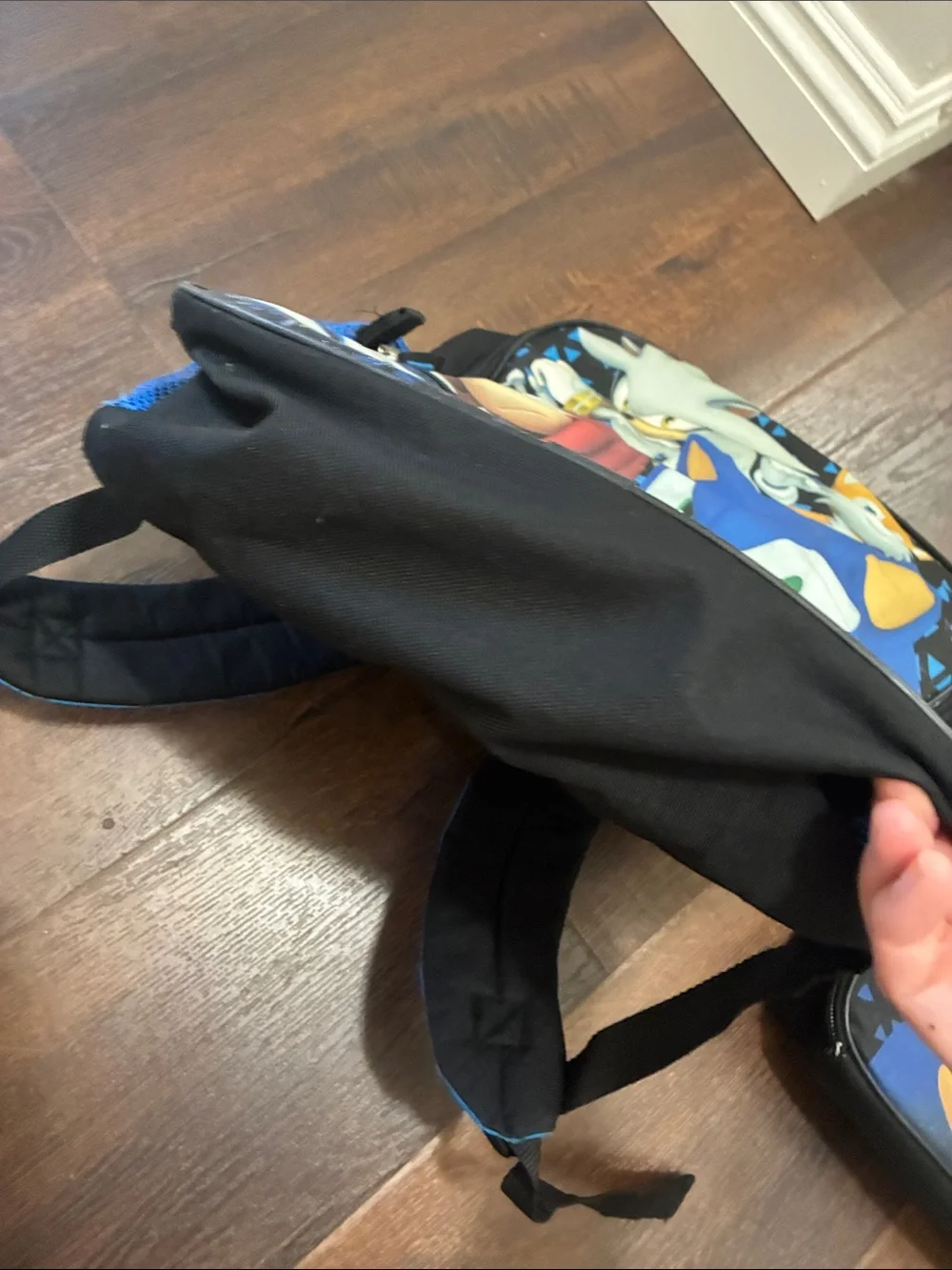 Sonic Kids Backpack and Lunch Bag Set Blue BACK TO SCHOOL